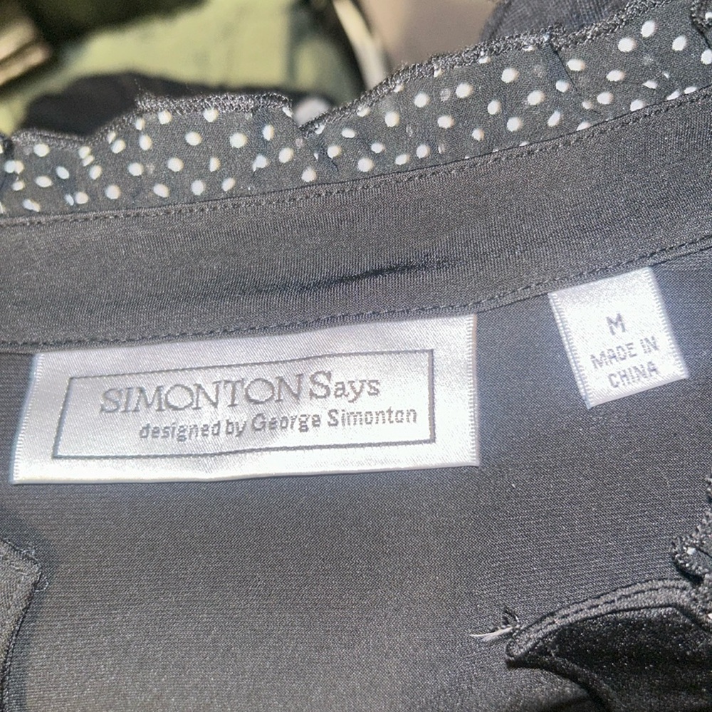 Simon Says by George Simonton Blouse (Like New) - Picture 8 of 8